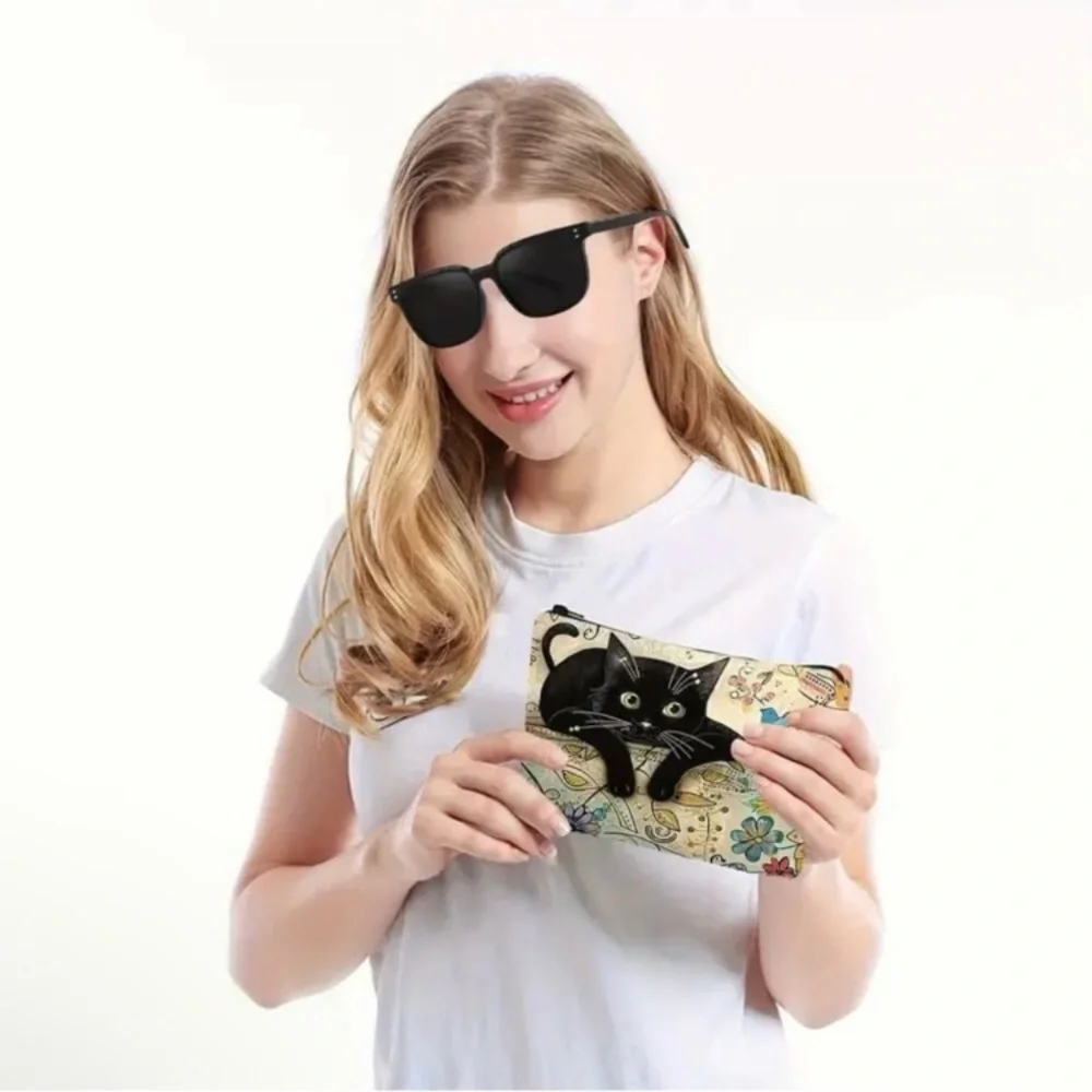 Cat Cosmetic Bag new